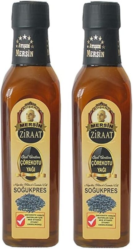 Soğuk Pres Çörekotu Yağı - 250 cc x 2 Ad