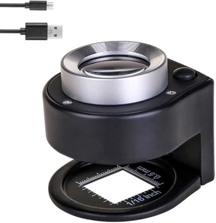 30 x ışıklı büyüteç, kuyumcu büyüteci, 6 ışıklı masaüstü metal taşınabilir katlanır terazi, tekstil için göz halkası, optik takı, alet paraları, para birimi damgası, değerli taşlar (şarj