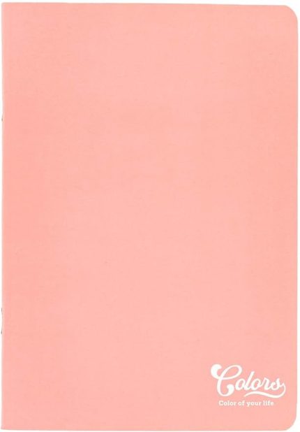Colors A5 60 Yaprak Kareli Defter, Pembe