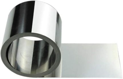 Paslanmaz Çelik Levha, Çelik Şerit Plaka Metal İşleme Kaynak ve Dekoratif Sanat İşleme için İnce Levha Folyo, Kalınlık 0,2 mm