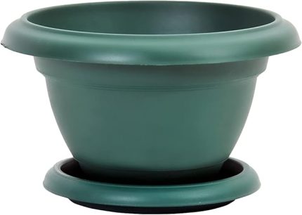 VM01 1 No Villa Menekşe Saksı Set 0.5 Litre 14 Cm, Yeşil