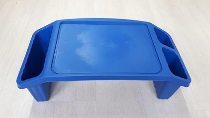 Laptop Çalışma Hobby Yatak Keyif Tablet Sehpası Çok Amaçlı Ders Çalışma Masası - MAVİ