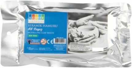 Seramik Kil 500 G Beyaz