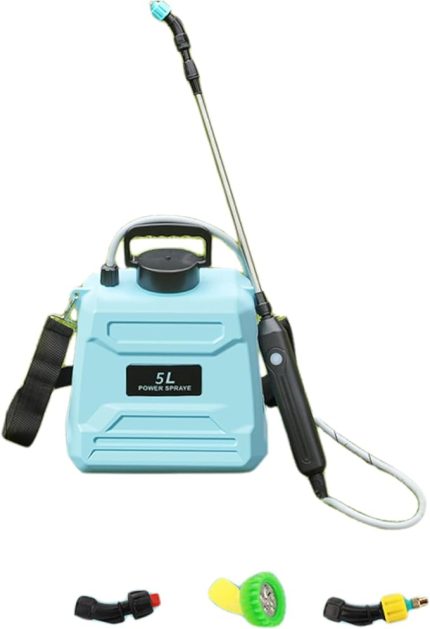 5l/8l Sprey 5l/8l Basınçlı, Pompalı Sprey, Omuza Monte Elektrikli Sprey, İç/Dış Mekan için USB Şarjlı Sulama, 5L