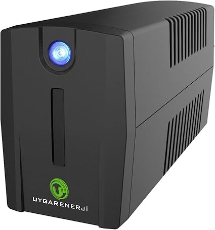 Uygar Enerji TUNA 1000VA LINE INTERACTIVE UPS 1×12V9AH Yeni Nesil Akülü Güç Kaynağı Ups((1000VA) - Görsel 2