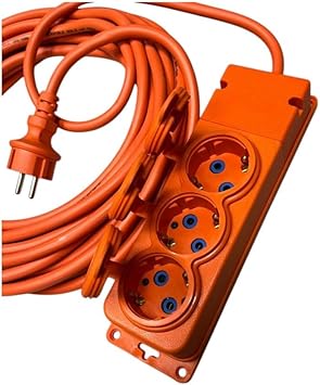 Metre 3’lü Uzatma Kablosu – 3x2,5mm² Kablo Kesiti, IP44 Koruma, Seyyar Priz, Dış Mekan Uyumlu, Güçlü ve Dayanıklı Yapı Bylion - Görsel 3