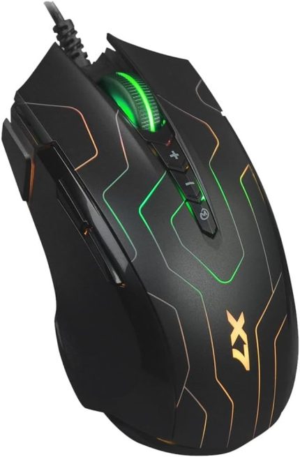 Tech X89 SİYAH-LABİRENT OPTİK 2400 DPI Gamer Mouse