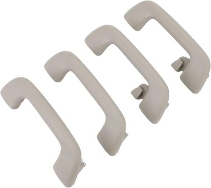 4 adet çatı kolu araba, yüksek mukavemetli, ABS, rahat tutuş, gri, Toyota Corolla 2007-2013 için