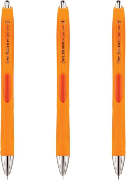 XBERRY JEL KALEM 05MM IGNE UC TURUNCU 05 3LU SET