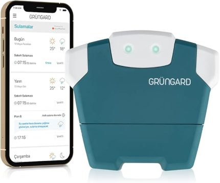 Akıllı Sulama Asistanı, 8 Bölge Kontrol, Wi-Fi Bahçe Sulama Bilgisayarı, 24V AC Elektrikli Vana Kontrol