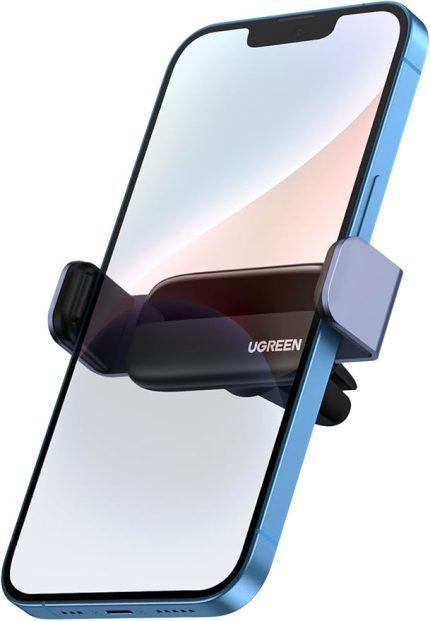 Araç Telefonu Tutucu Döndürme Alüminyum Kol iPhone ile Uyumlu Galaxy Huawei Redmi (Siyah)