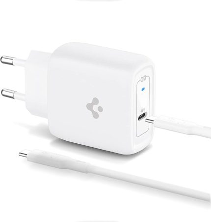 45W USB-C Hızlı Şarj Aleti + Örgü Şarj Kablo PPS 2.0 Desteği / Isı Düşürücü GaN Pro Akım Korumalı Güç Adaptörü Super Hızlı Şarj iPhone & Android & iPad & MacBook Type-C - ACH02589