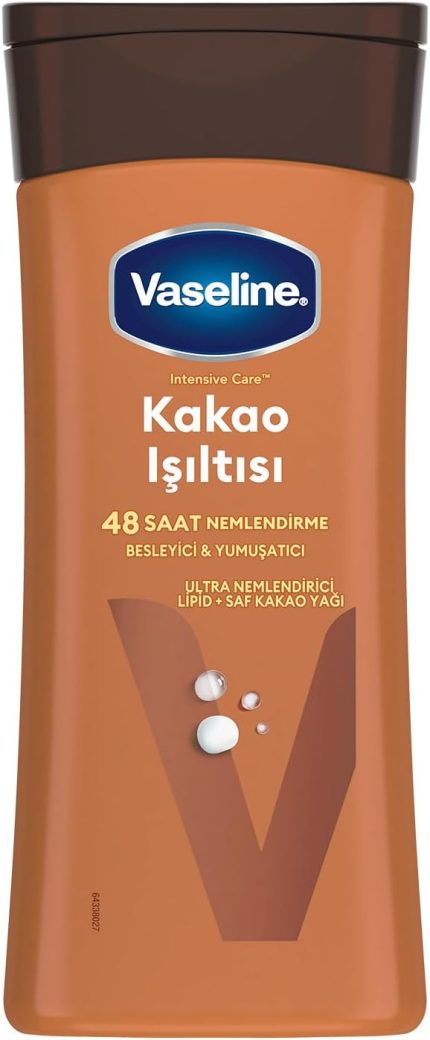 Vücut Losyonu Kakao Işıltısı Parlaklığını Kaybetmiş ve Kuru Ciltler İçin 200 ml