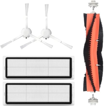 Vacuum Mop 1C/2C/Dreame F9 Uyumlu Yedek Mopsuz Fırça Hepa Filtre Seti-5 Parça