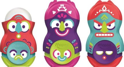 Ofis Ve Kırtasiye 049131 Loopy Fancy Tek Delikli Silgili Kalemtraş