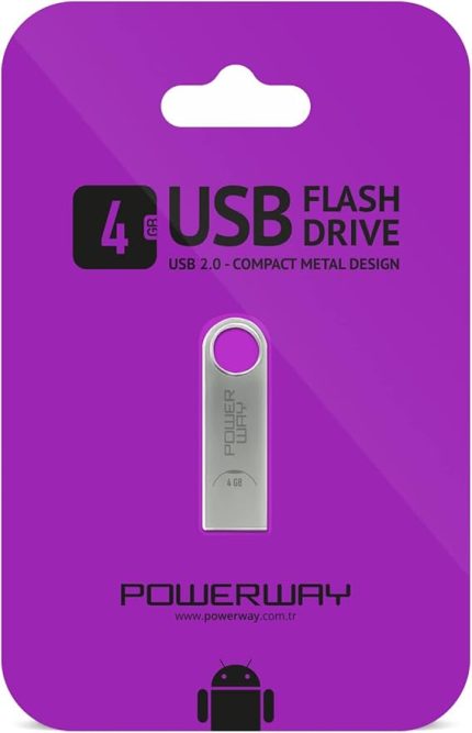 4 Gb Metal Usb Flash Bellek