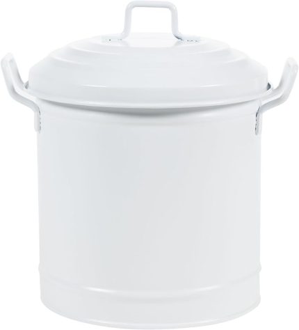 Concept Mini Çöp Kovası Mat Beyaz 3.5 Lt