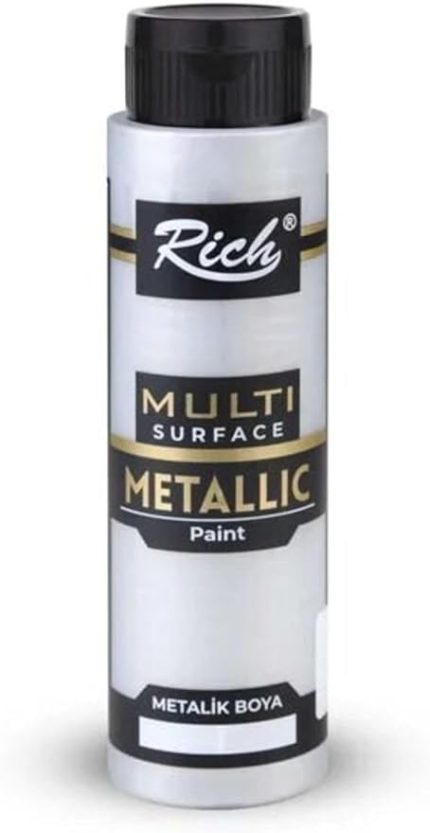 Multi Surface Metalik Boya 500 Ml - 6502 Gümüş