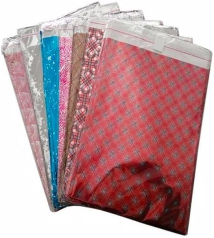 Marifetlerim - Kendinden Bantlı Metalize Hediye Paketi 20 * 25 cm 100 Adet