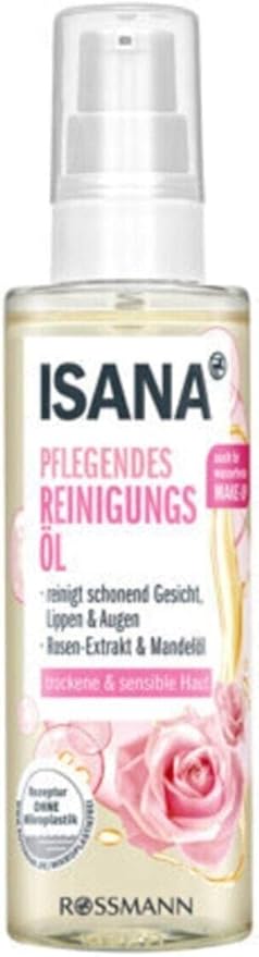 Kuru Ve Hassas Ciltler Için Yüz Temizleme Yağı 100 ml Gül ve Badem Yağı Özlü T40330