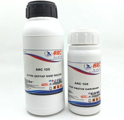 ARC105 EPOKSİ REÇİNE ULTRA ŞEFFAF HOBİ EPOKSİ SETİ 0,75 KG SET