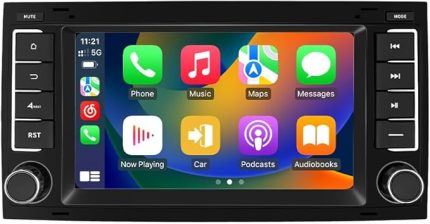 GPS Navigator Autoradio Radyo Canbus CarPlay Android Dikiz Kamerası V W Caravelle/T5 Multivan VI Touareg Kasten/California T6 Camper/Transporter (G7256 Radyo) ile Uyumlu