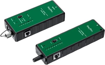 V-E109 Çok Fonksiyonlu Poe Destekli Fiber Optik Ağ Test Cihazı