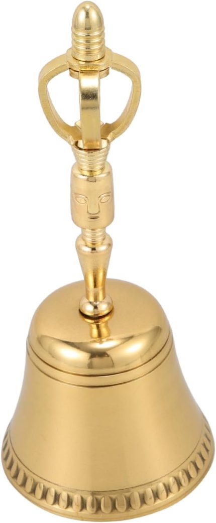narin bakır çan Çağırla jingle feng zil tapınak çanları shui asılı Arama altın altin portatif çan yaşlılar için el çanları tapınak enstrümanı dua çanı budizm kaynağı Golden