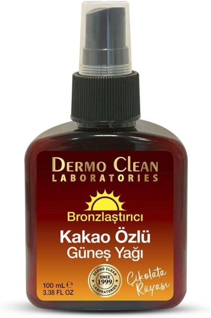 Clean Kakao Özlü Bronzlaştırıcı Güneş Yağı 100 Mililitre