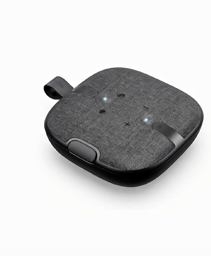 Pure Voice 4 Mikrofonlu Konferans Görüşmeleri İçin Gri Bluetooth Hoparlör