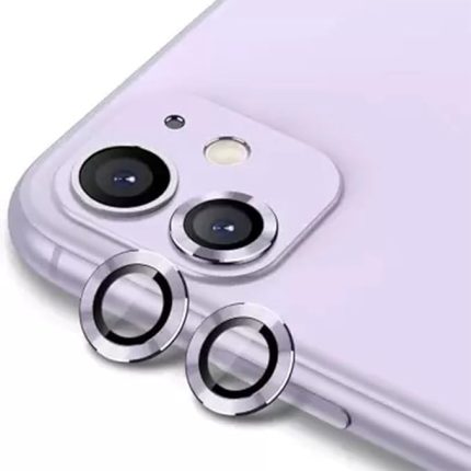iPhone 11 ile Uyumlu Premium Kalite Safir Kamera Lens Koruyucu Telefon Kamerası İçin Tüm Darbe ve Çiziklere Karşı Ultra Tam Koruma Sağlar - Full HD 4K Görüntü Kalitesi Sunar (MOR)