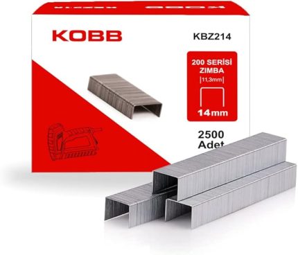 KBZ214 14mm 2500 Adet 200 Serisi Ağır Hizmet Tipi Zımba Teli
