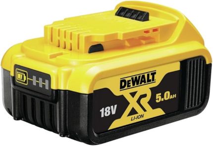 DCB184-XJ 18 V 5.0 Ah Li-Ion Batarya XR Slide Pack by Dewalt