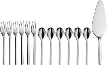 Nuova Çelik 13'lü Pasta Servis Seti