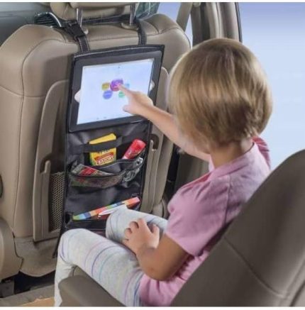 Koltuk Arkası Tablet Telefon Tutucu Eşya Düzenleyici Organizer Kılıf Oto Araç İçi Aksesuar Koruyucu Kılıfı Arac Aksesuari Otomobil Aksesuarları Çantası Stand Şeffaf