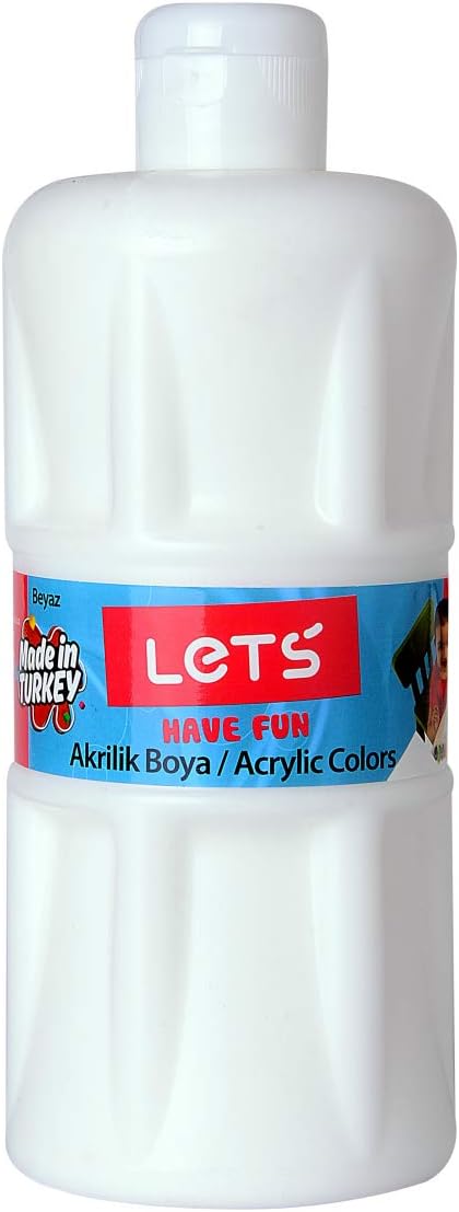 L-5300 Akrilik Boya, Beyaz, 500 Ml