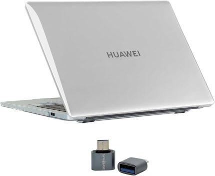 Huawei MateBook 14 2024 Kılıf – Şeffaf Sert Koruma Kapağı, Ultra İnce, Kristal Parlak, Çizilmez Sert PC Kapak – Huawei MateBook 14 2024 ile%100 Uyumlu Şeffaf