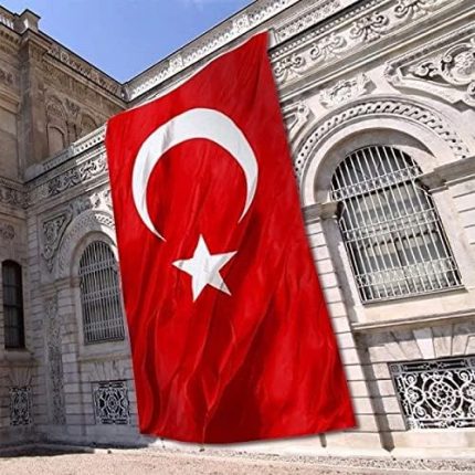 Türk bayrağı 400x600 cm Raşel Kumaş