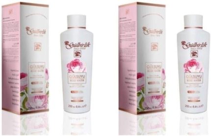 2 Adet Gülbirlik Gül Suyu Doğal 250 ml.