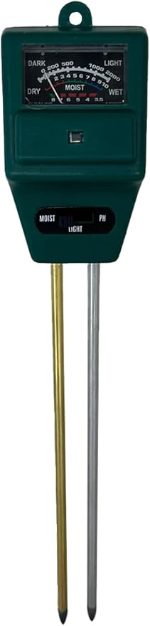 Bahçe Kombi Test Işık Toprak PH ve Nem Ölçümü