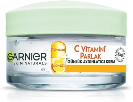 C Vitamini Parlak Günlük Aydınlatıcı Nemlendirici Krem 50ml