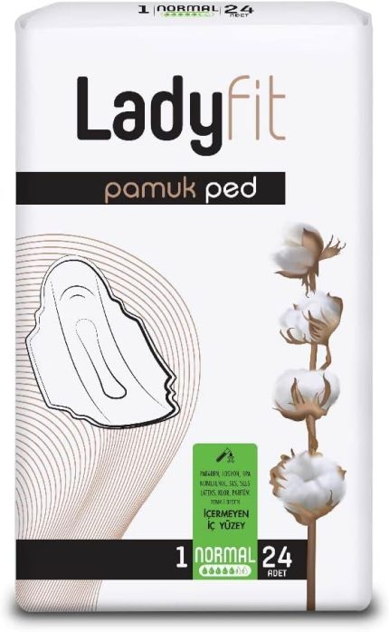 Pamuk 24'lü Normal Vegan Ped