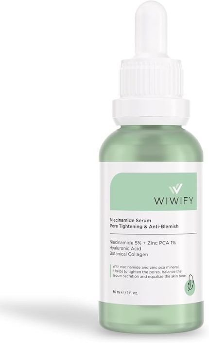 Gözenek Sıkılaştırıcı Anti Akne Ton Eşitleyici Botanikal Kolajen Serum (niacinamide 5%+zınc Pca 1%) NIACINAMIDE SERUM