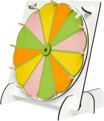 Yaz-Sil Eğitici Oyun Çarkıfelek Yazılıp Silinebilir Çarkı Felek Çarkıfelek Oyunu Renkli