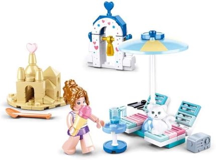 Girl's Dream Sahil Partisi Yapım Seti, 102 Parça