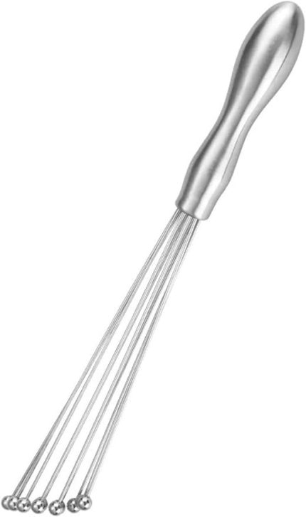 cm Paslanmaz Çelik Yeni Nesil Çırpma Teli, Ergonomik Tutma Yeri, Kalın Teller ve Metal Toplar ile - Mutfakta Kullanım İçin İdeal