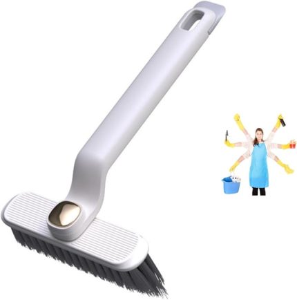 ZAOFEM sert kıl kenar temizleme fırçası, 360 döner temizleme fırçası, cımbız ve spatula ile derz temizleme fırçası, harç fırçası, mutfak ve banyo için (şekil. gerici)