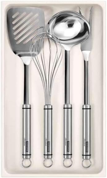 Flexispace 899430 Mutfak Gereçleri İçin Çekmece Düzenleyici, Plastik, Beyaz, 37 x 22 x 4,5 cm