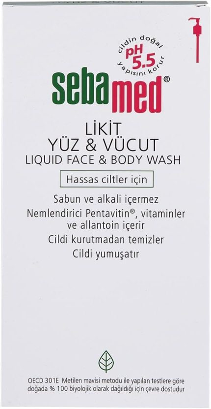 Likit Yüz ve Vücut Temizleyici (1000 Ml)
