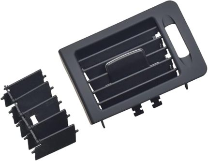 Ön Arka Taze Hava Firar Çıkış Izgarası Mercedes Benz W204 C Sınıfı C180 C200 C220 C230 C260 C300 350 2007-2011 (Siyah, LHD Sağ)